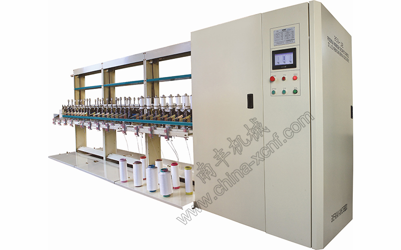 NF626 全電腦絡(luò)筒機(jī)(配套包覆絲機(jī)）